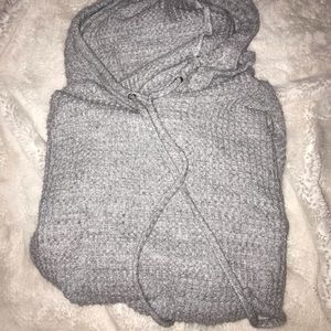 Grey Pullover Hoodie